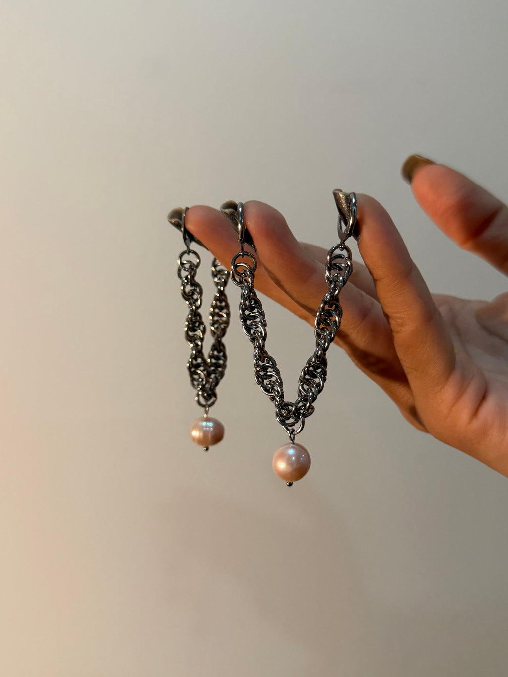 Spiral 4:1 Double Piercing Earrings