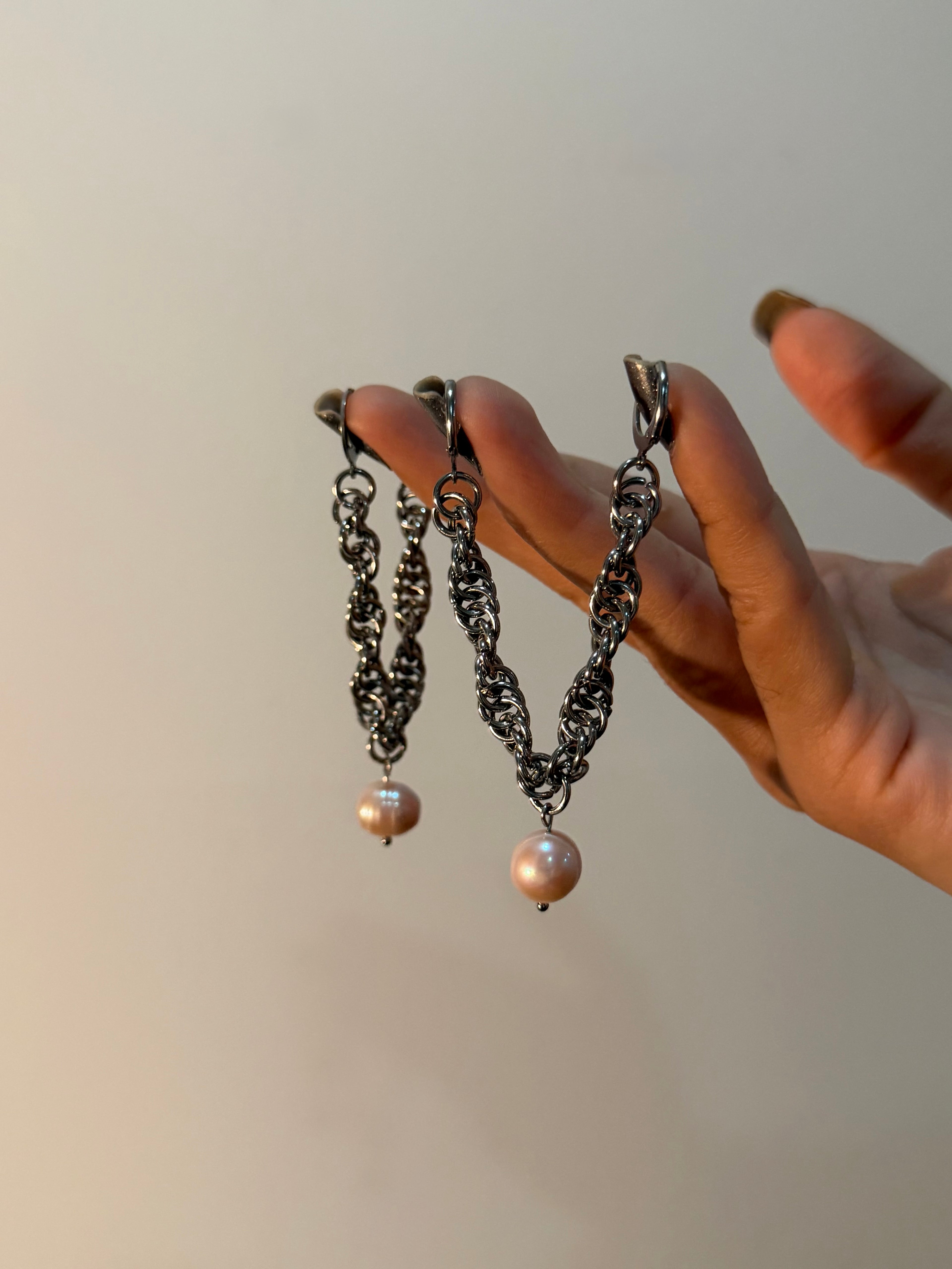 Spiral 4:1 Double Piercing Earrings