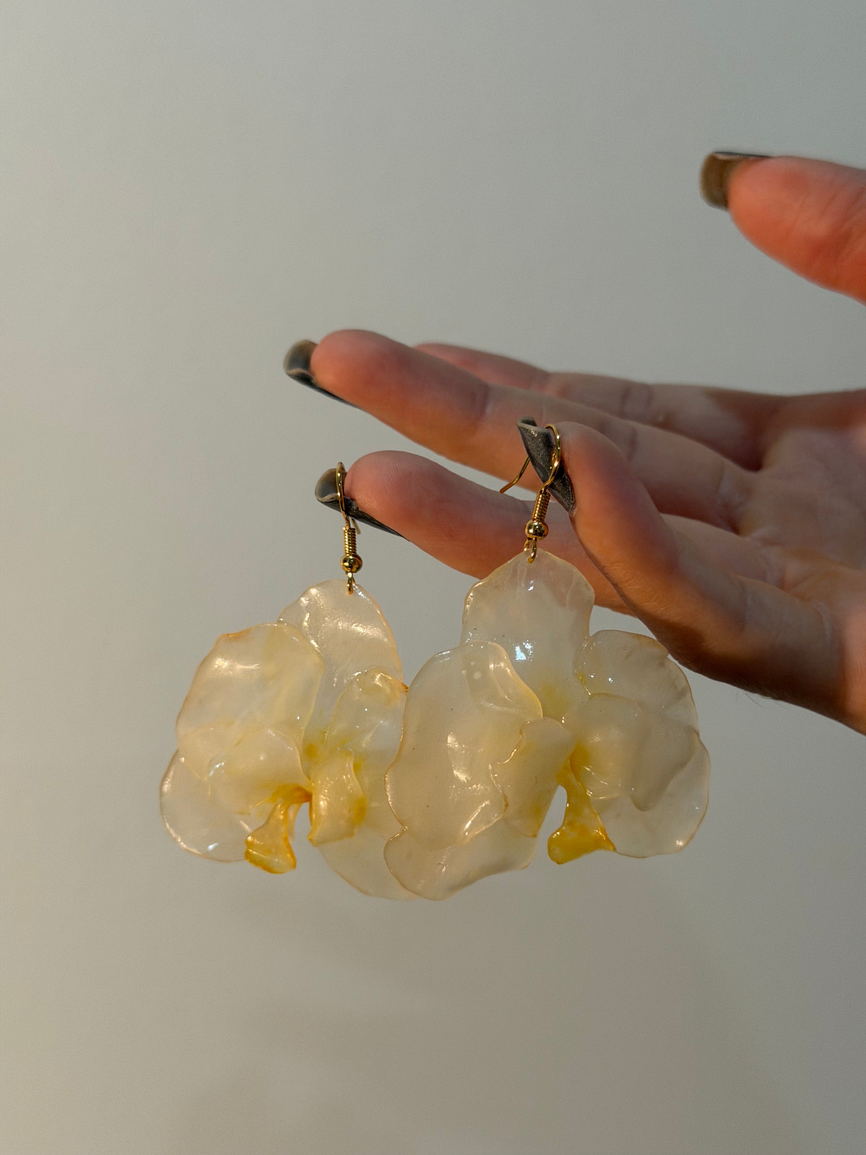 Cream Orchids Set
