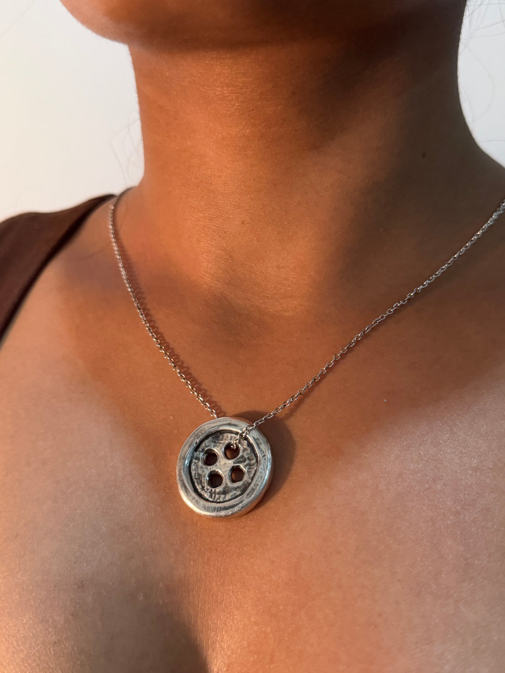 Button Pendant