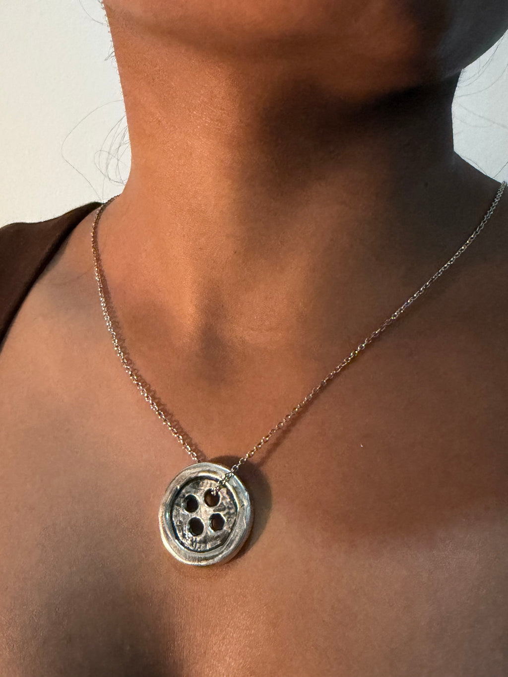 Button Pendant