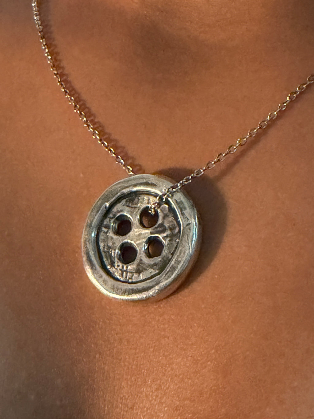 Button Pendant