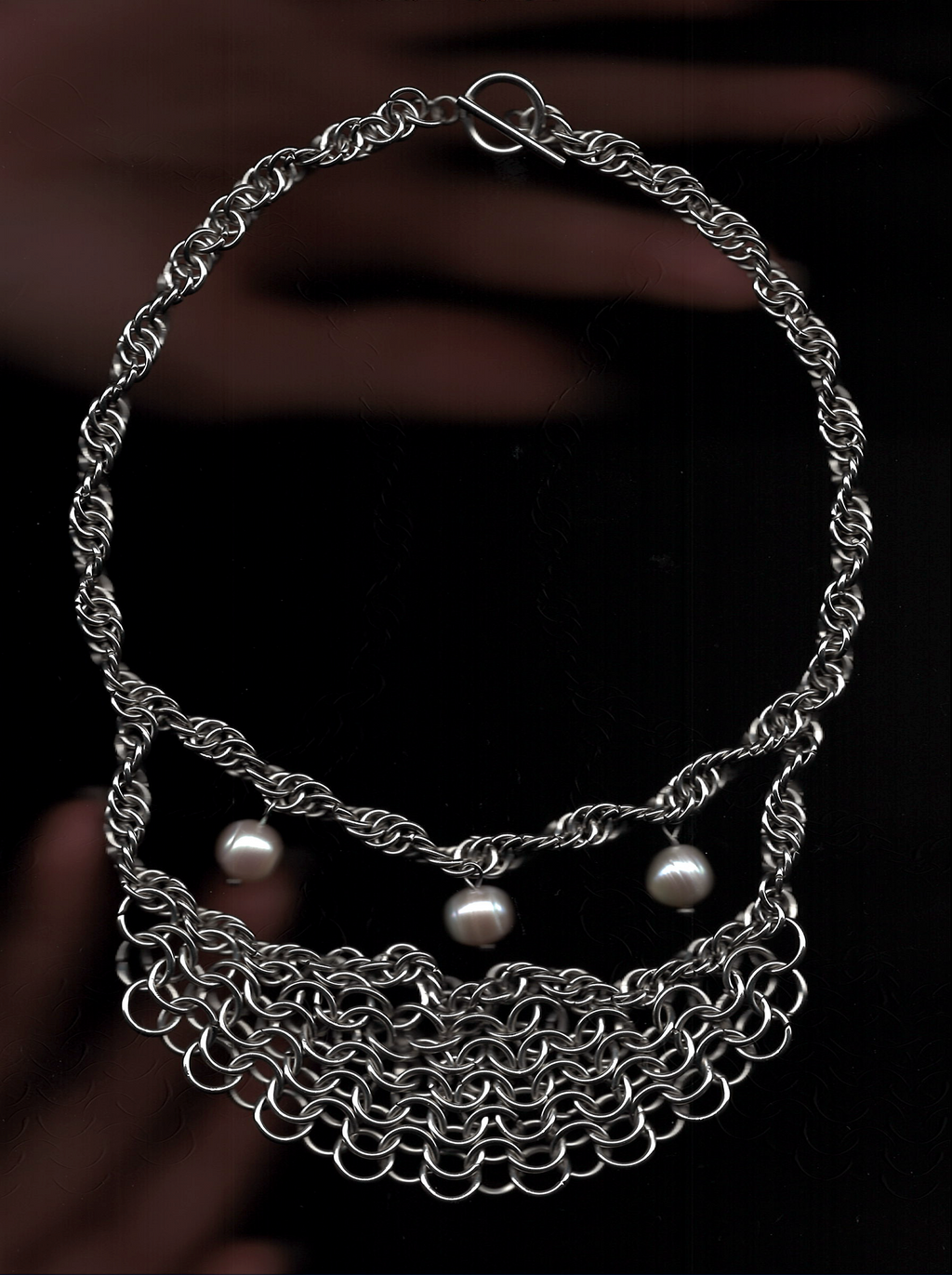 Spiral 4:1 Net Necklace